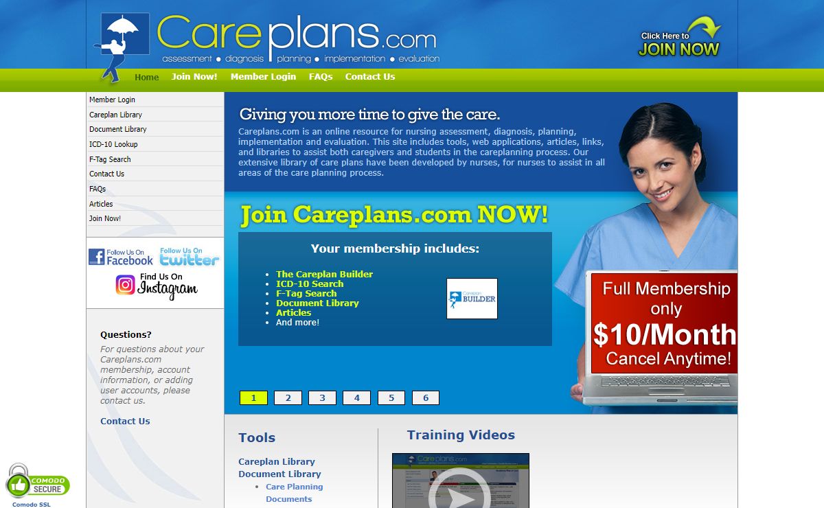 Careplans.com: Developed by nurses for nurses for care planning