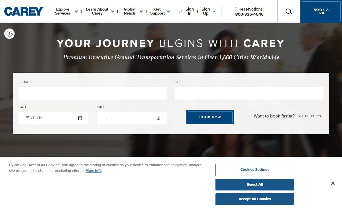 Worldwide Executive Transportation Solutions | Carey International