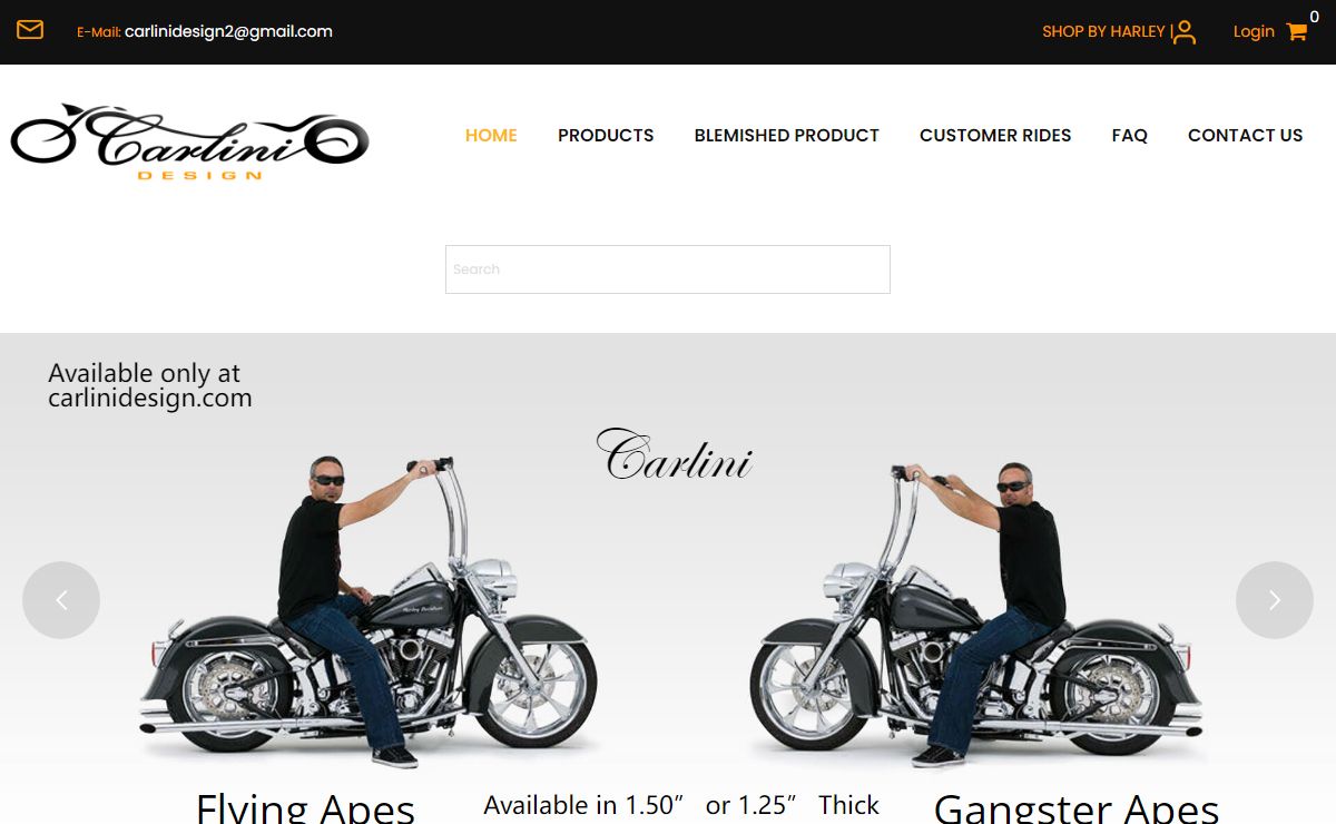 Carlini Design | Custom Harley Parts