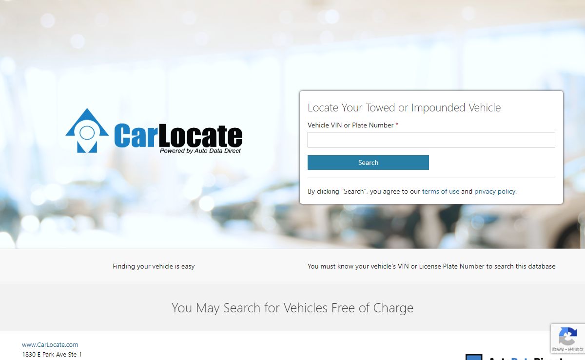 CarLocate - Powered by ADD