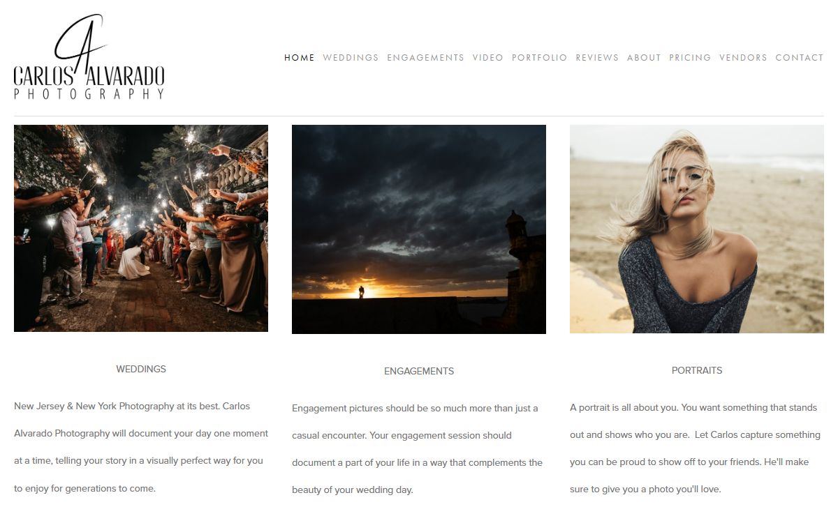 CARLOS ALVARADO PHOTOGRAPHY New Jersey & Destination Wedding Photographer