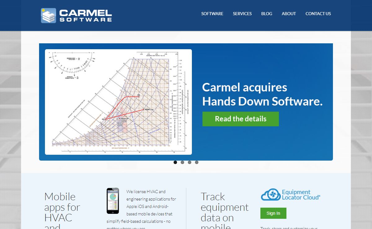 Carmel Software Home Page | Mobile and Web-Based HVAC Software Design Software Engineering Software