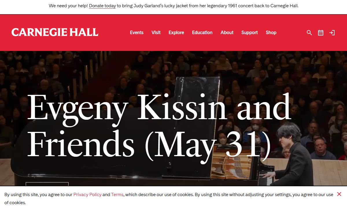 Official Website | Carnegie Hall