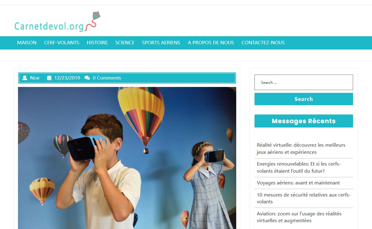 carnetdevol.org – Le cerf-volant et son histoire