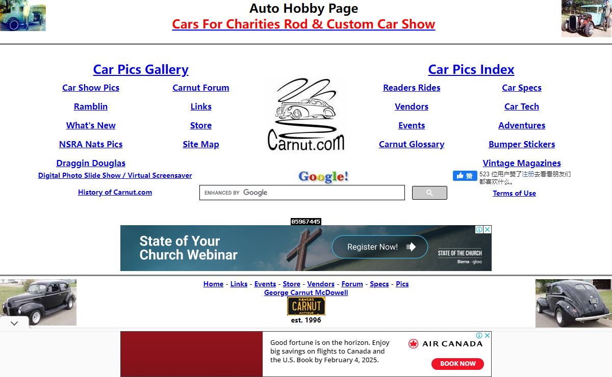 Auto Hobby Page - 22 Years Online - 335,000+ Car Pics - Specs - Events - Forum - HotRods - Classics