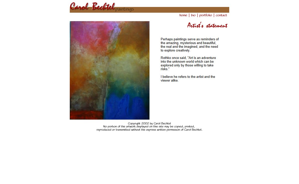 Carol Bechtel paintings
