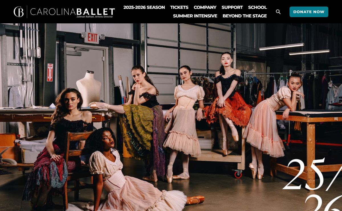 Carolina Ballet | Discover Timeless Ballet