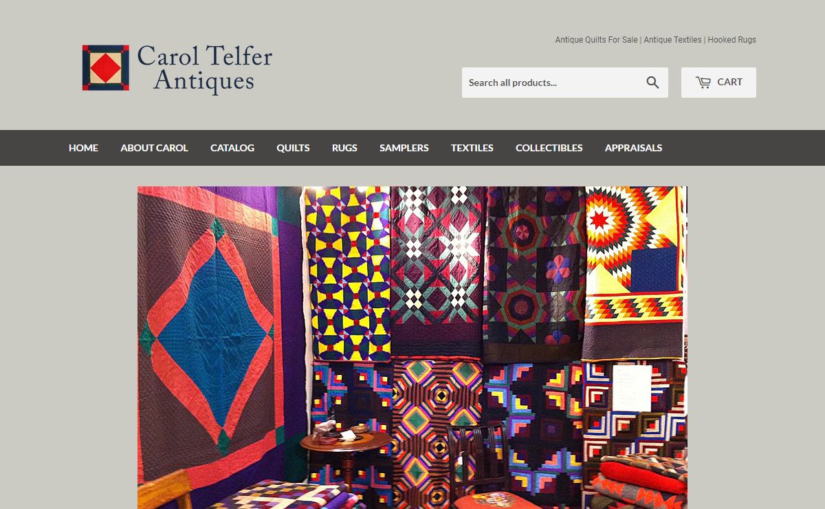 Antique Quilts For Sale | Antique Textiles | Carol Telfer Antiques