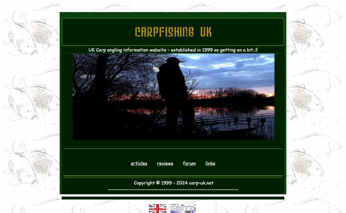 Carp Fishing UK - carp fishing website and forums