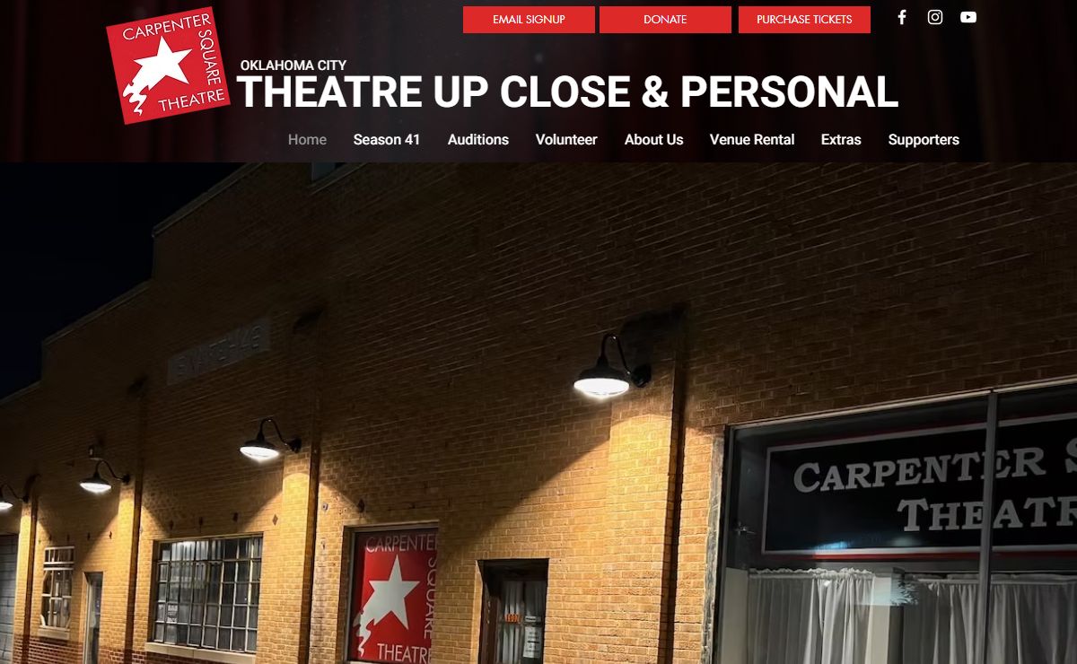 Okc Theatre | Carpenter Square Theatre | Oklahoma City