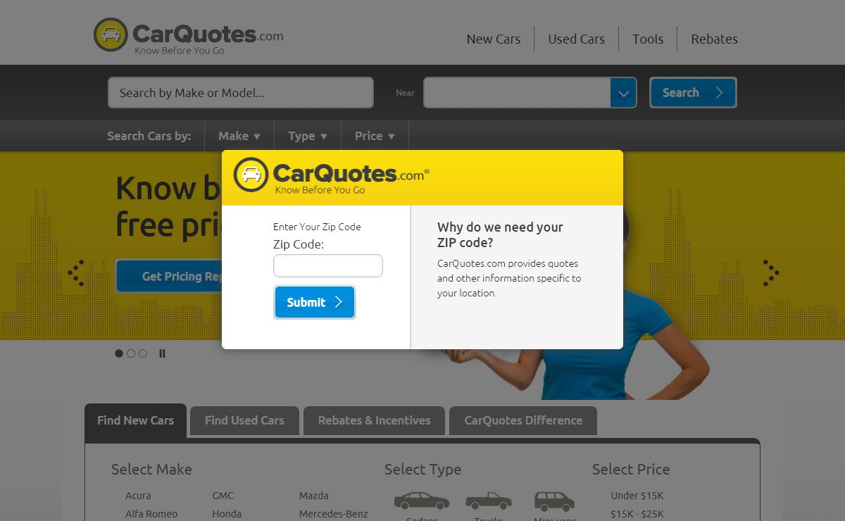 CarQuotes.com | Know Before You Go Car Pricing