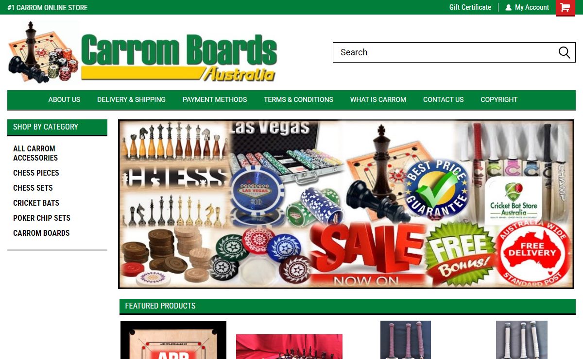 Carrom Boards Australia | Australia's Carrom Boards Specialists