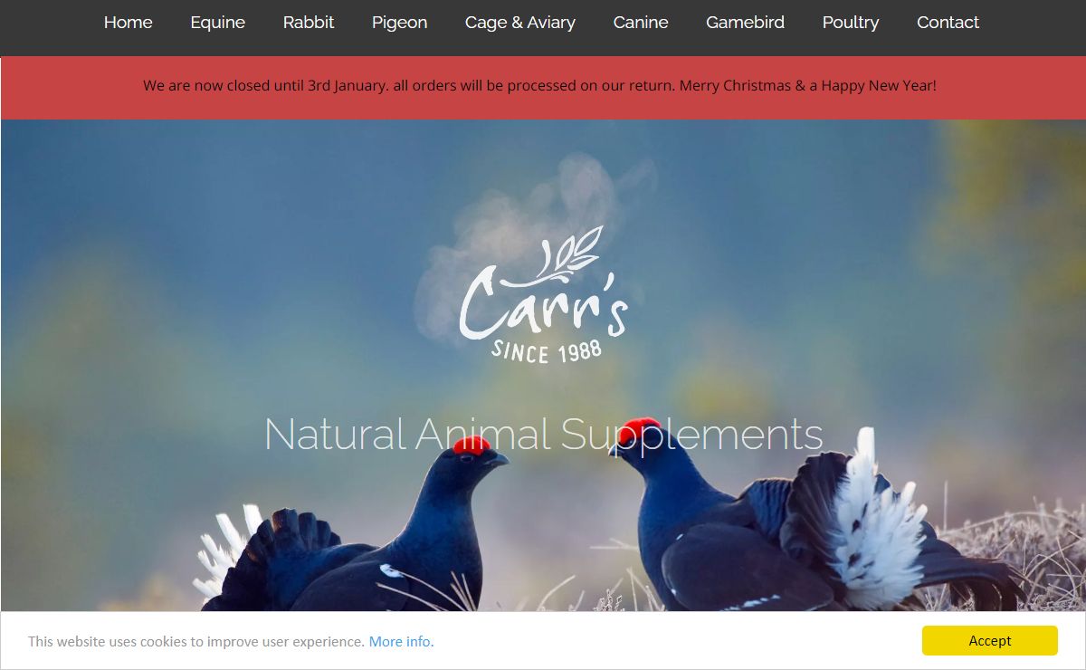 Carr's - Natural Animal Supplements