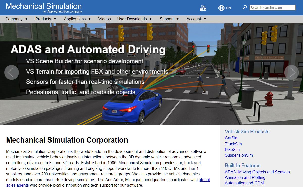 Mechanical Simulation Corporation