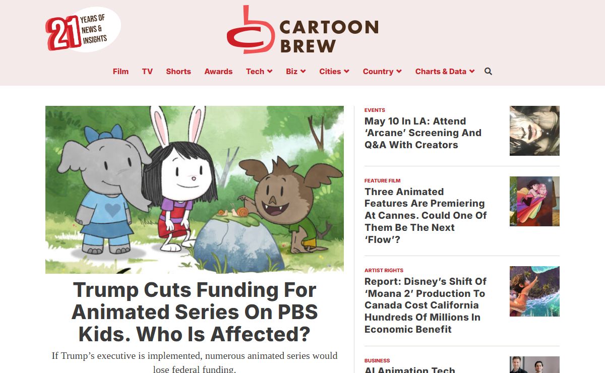 Cartoon Brew | Animation News, Animated Cartoons