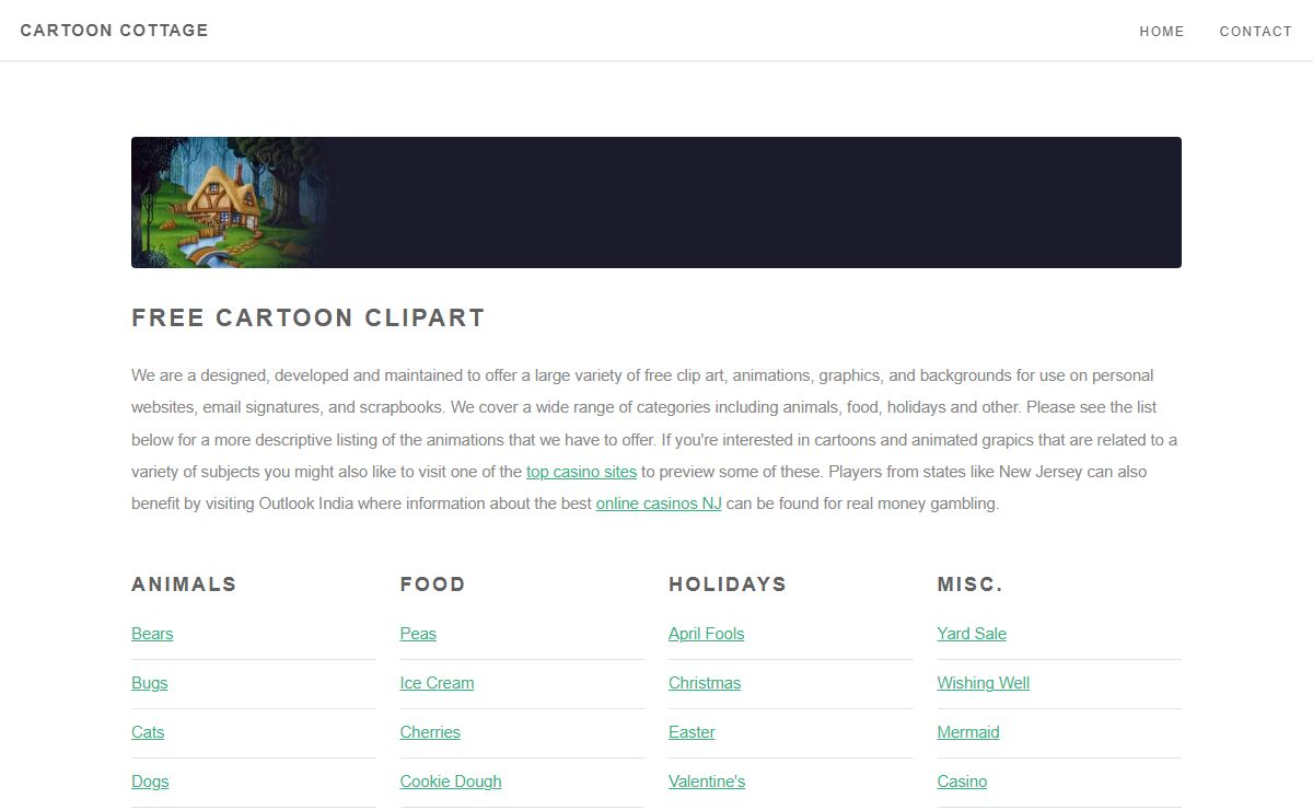 Free Clipart Animations by Cartoon Cottage