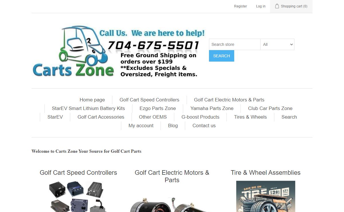 Carts Zone Your Source for Golf Cart Parts | Carts Zone Your Source for Golf Cart Parts