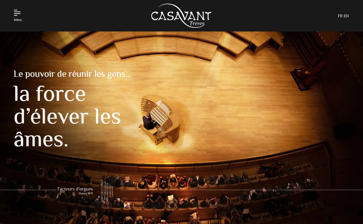 Casavant facteurs d’orgues | L’orgue tel que vous l’imaginiez, tel que vous l’entendiez