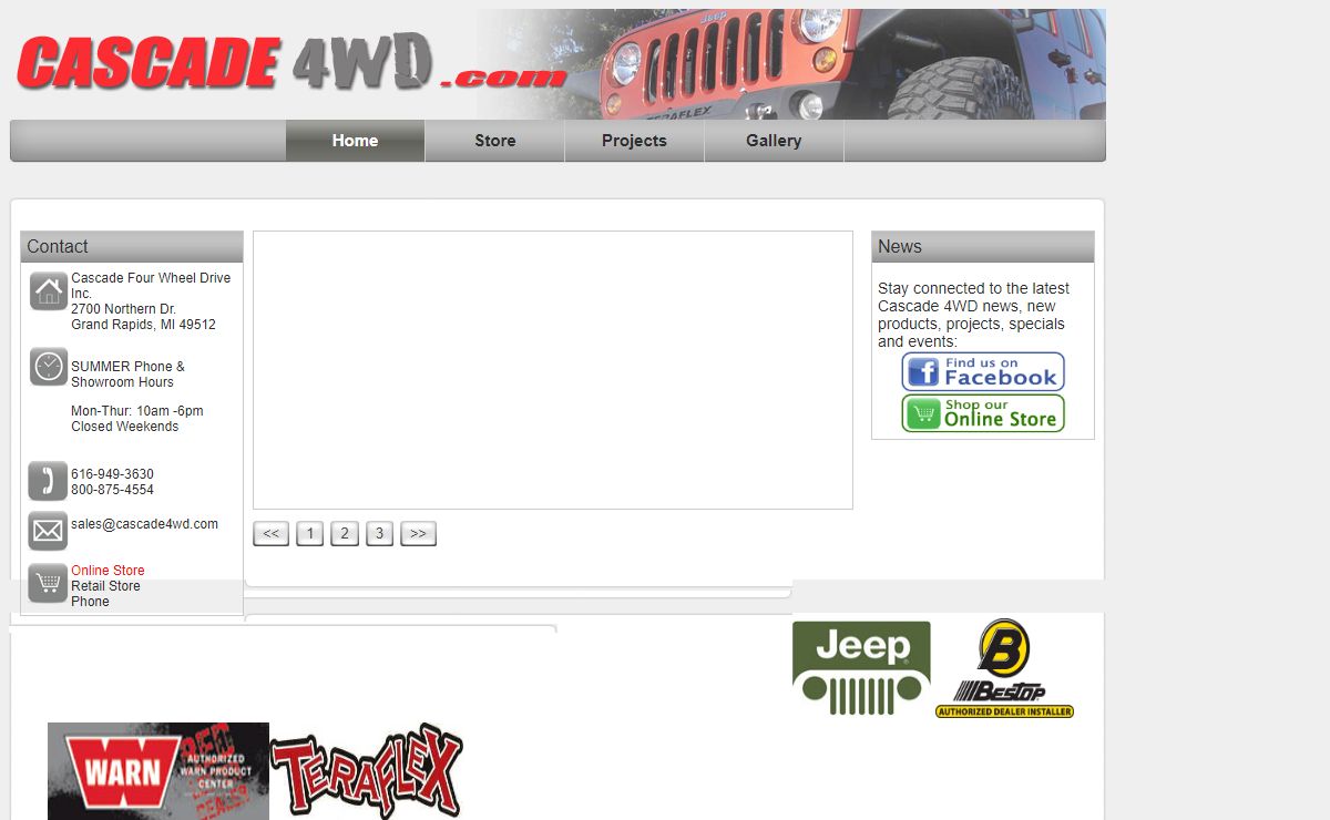 Cascade 4WD - Your Four Wheel Drive Specialty Shop