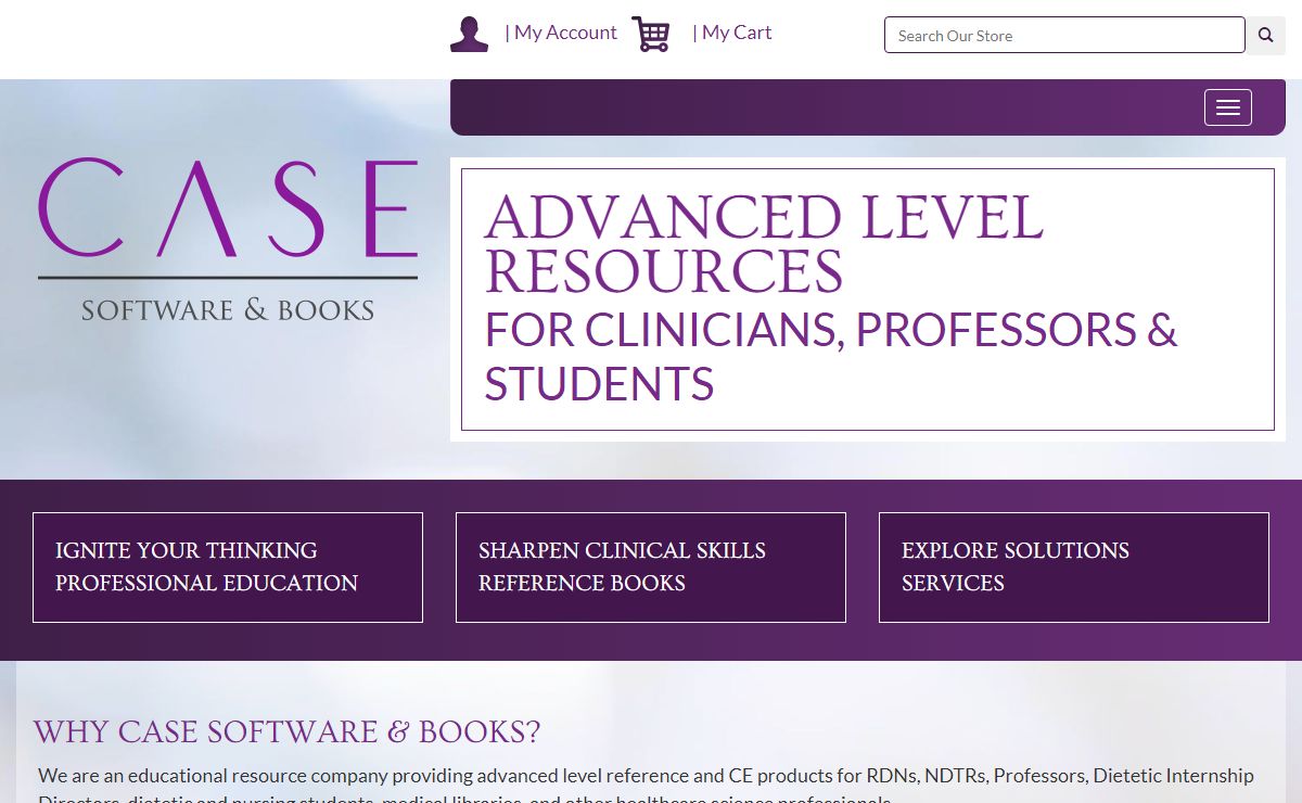 Online Continuing Education for HealthCare Science Students - CASE Software - CASE Software