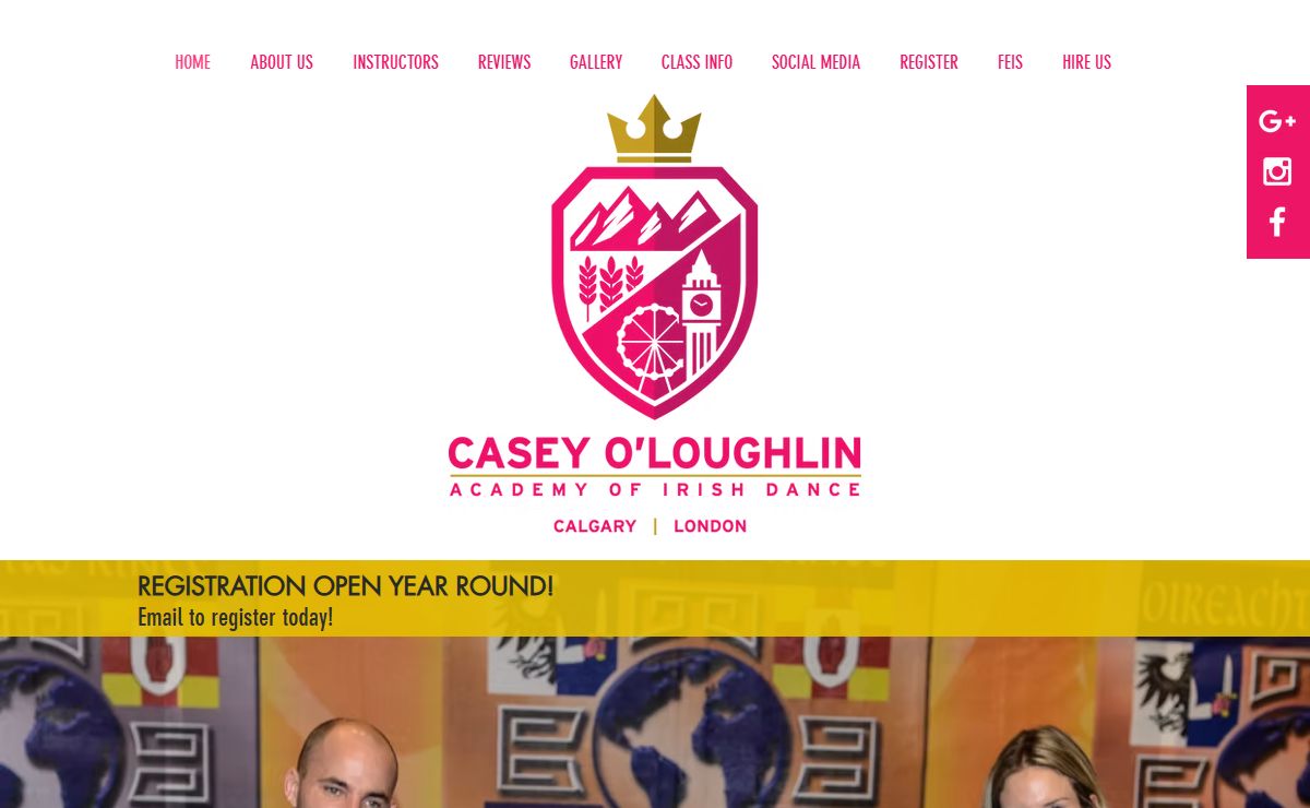 Home | Casey O'Loughlin Academy of Irish Dance | Calgary