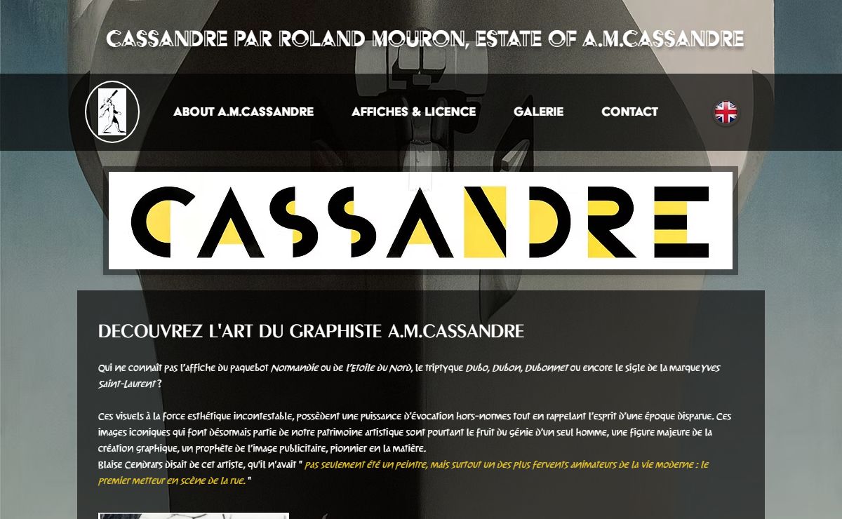 A.M.CASSANDRE par Roland Mouron | 3 Impasse Saint-Pierre Lamothe, 41100 Vendôme, France |