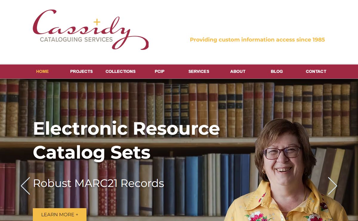 Metadata And Cataloging | Cassidy Cataloguing Services, Inc.