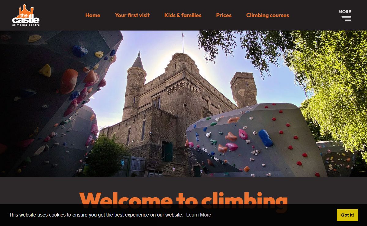 Welcome to climbing - The Castle Climbing Centre - The Castle Climbing Centre