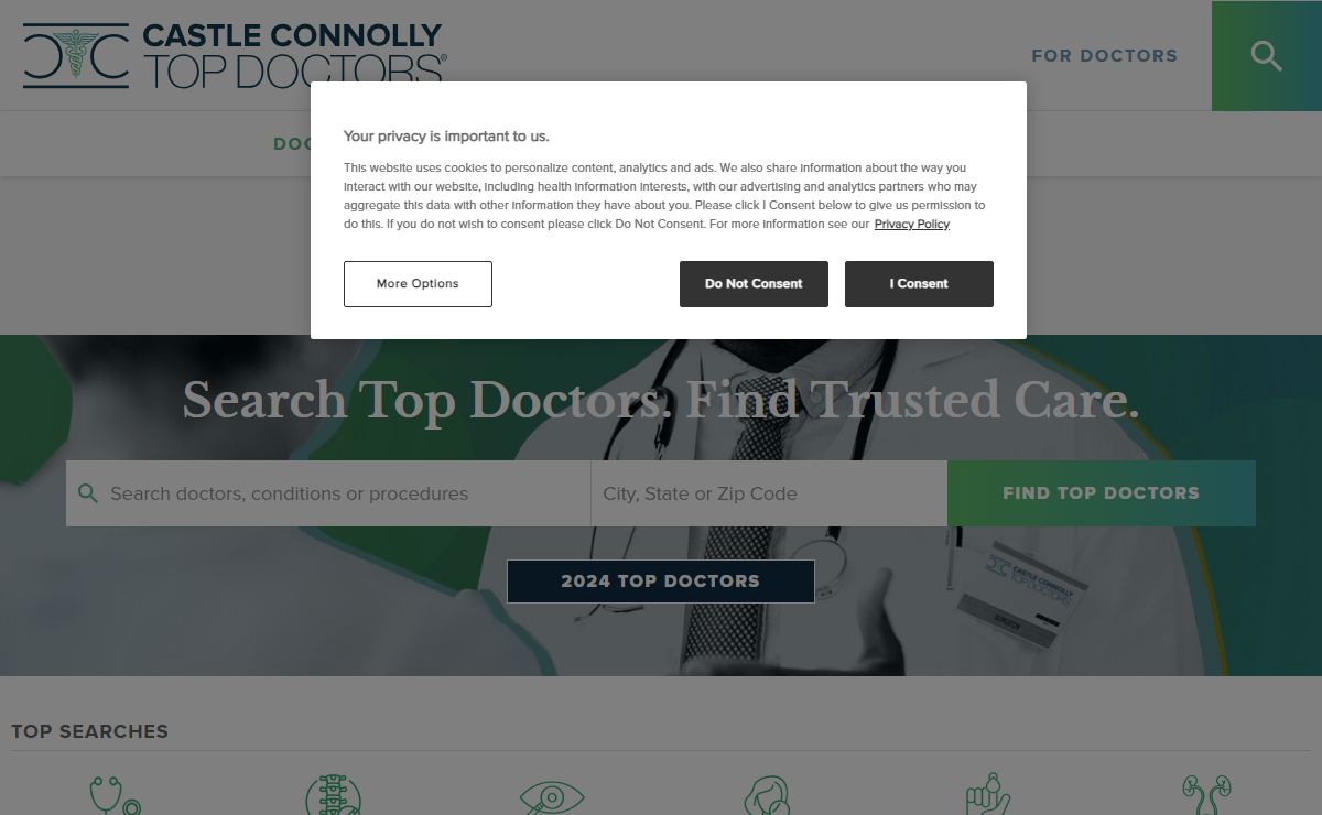 Search Top Doctors. Find Trusted Care | Castle Connolly