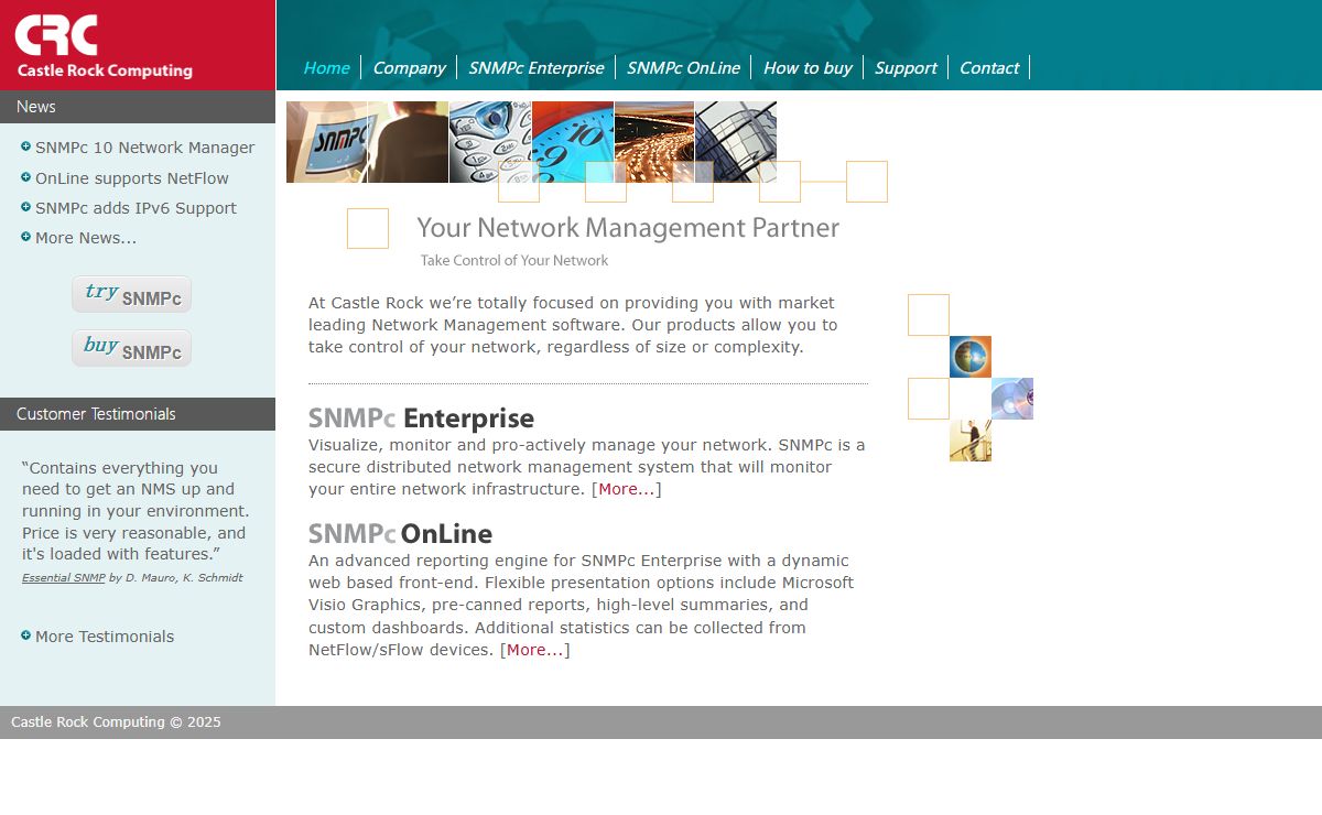 Network Management - Castle Rock Computing - SNMPc