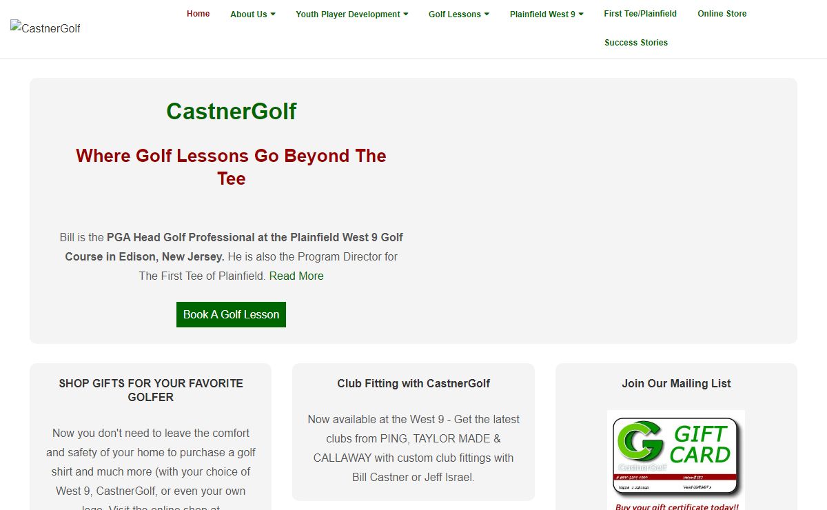 CastnerGolf – Where Golf Lessons Go Beyond The Tee