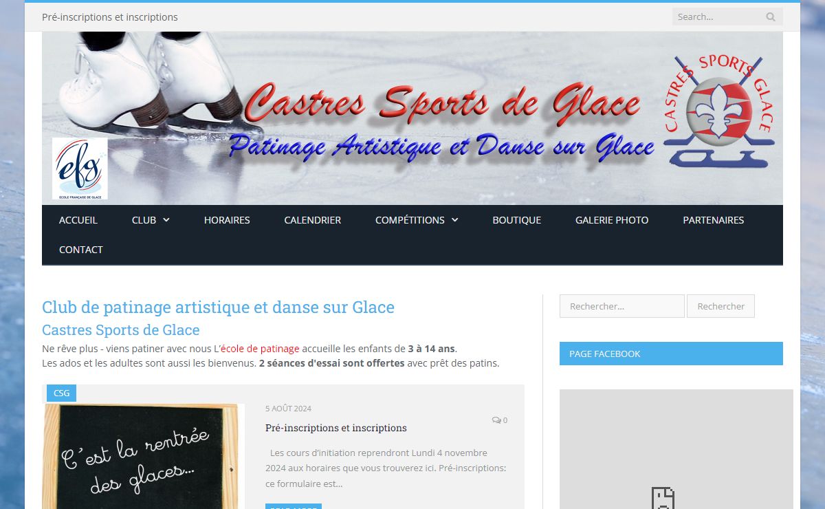 Castres Sports de glace - Club de patinage artistique et danse sur glace