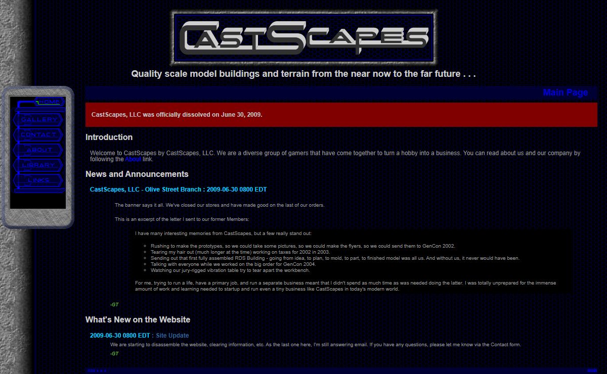 CastScapes, LLC : Homepage