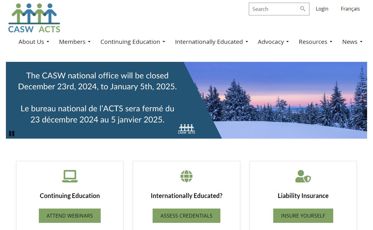Canadian Association of Social Workers |
