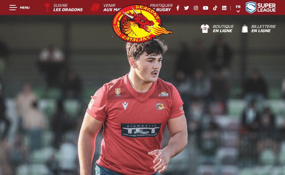 Dragons Catalans - Accueil