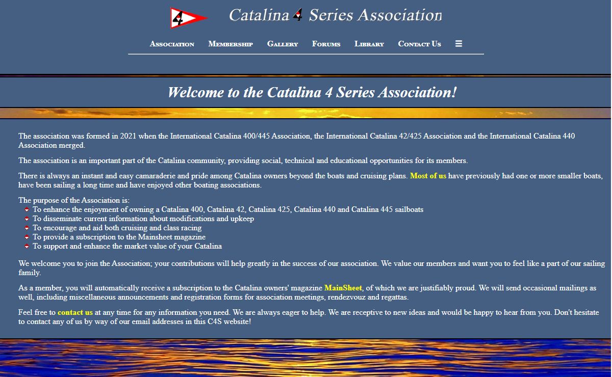 Catalina 4 Series Association