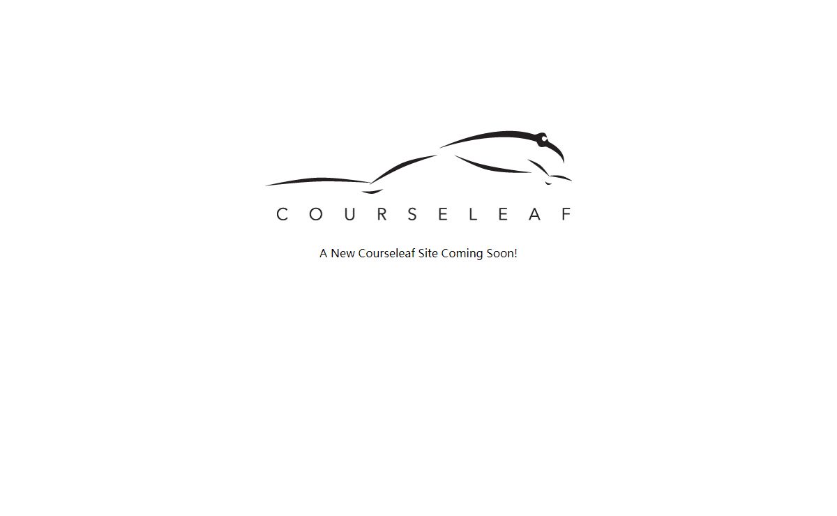 A New Courseleaf Site Coming Soon!