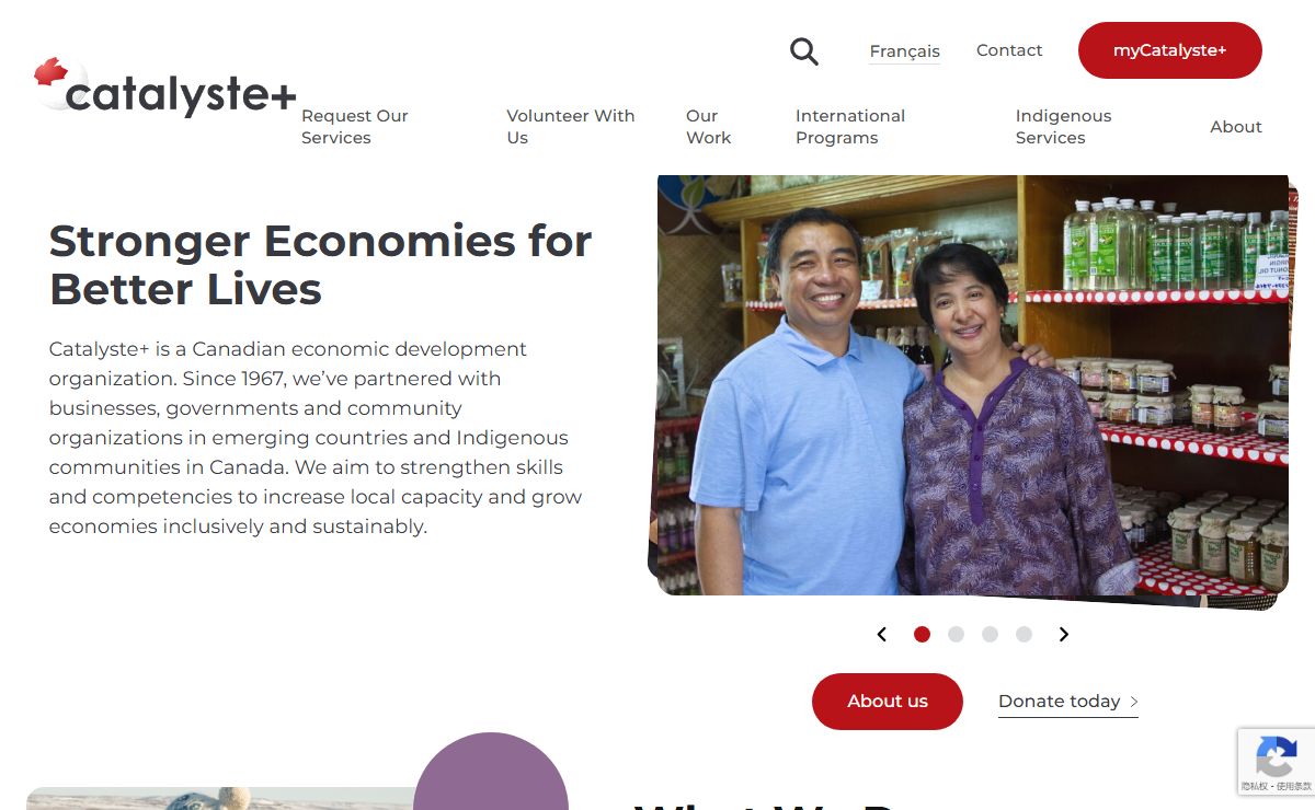 Growing Business to Grow Communities | Catalyste+