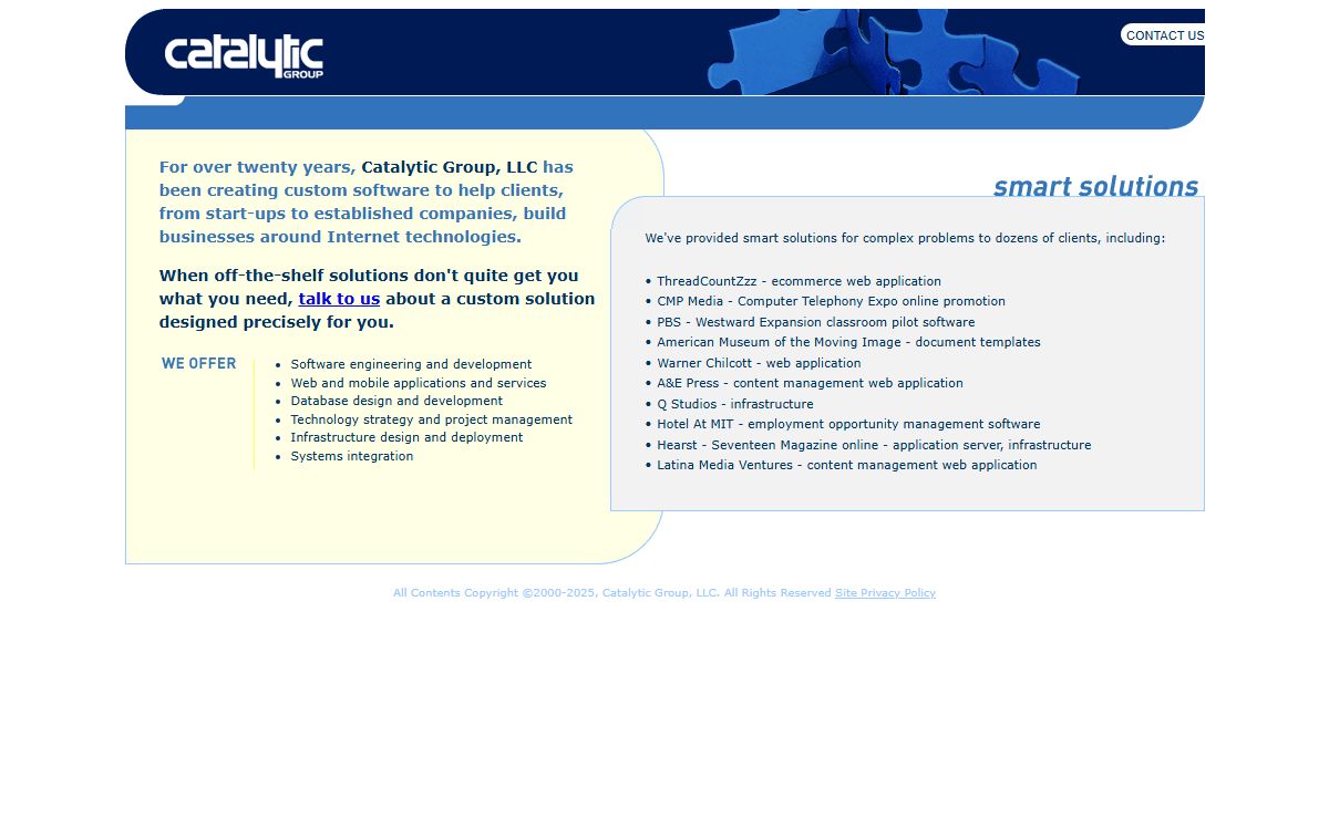Catalytic Group
