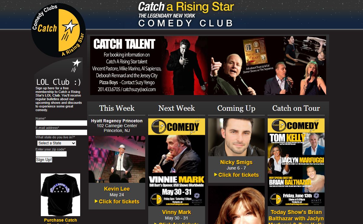 Catch A Rising Star