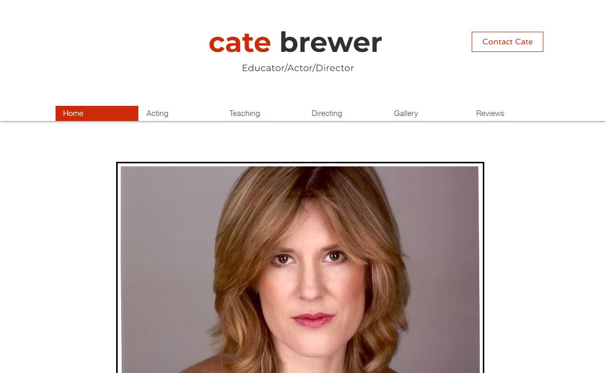 Home | CateBrewer - Actor (AEA) - Teacher - Director