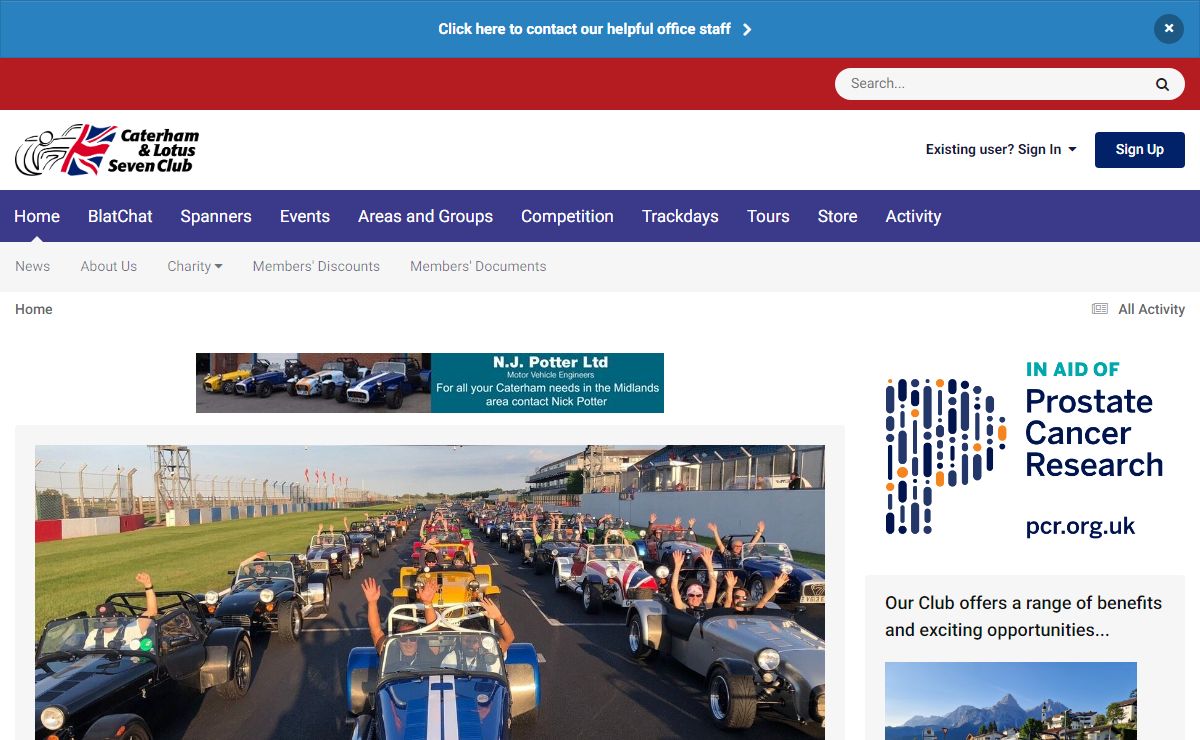Home - Caterham and Lotus Seven Club
