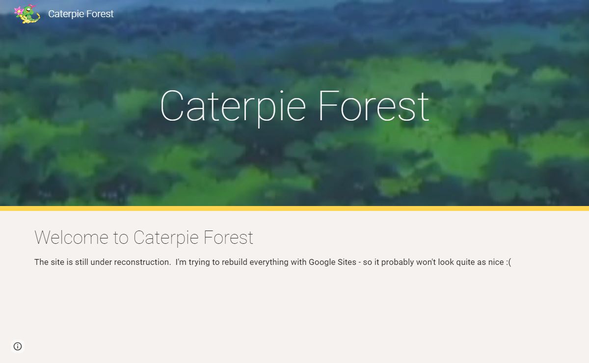 Caterpie Forest