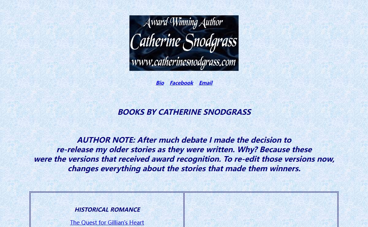 Catherine Snodgrass