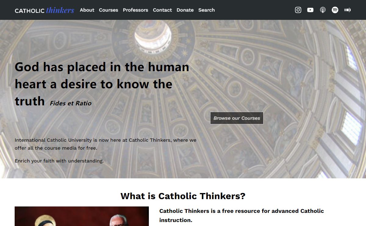 Catholic Thinkers