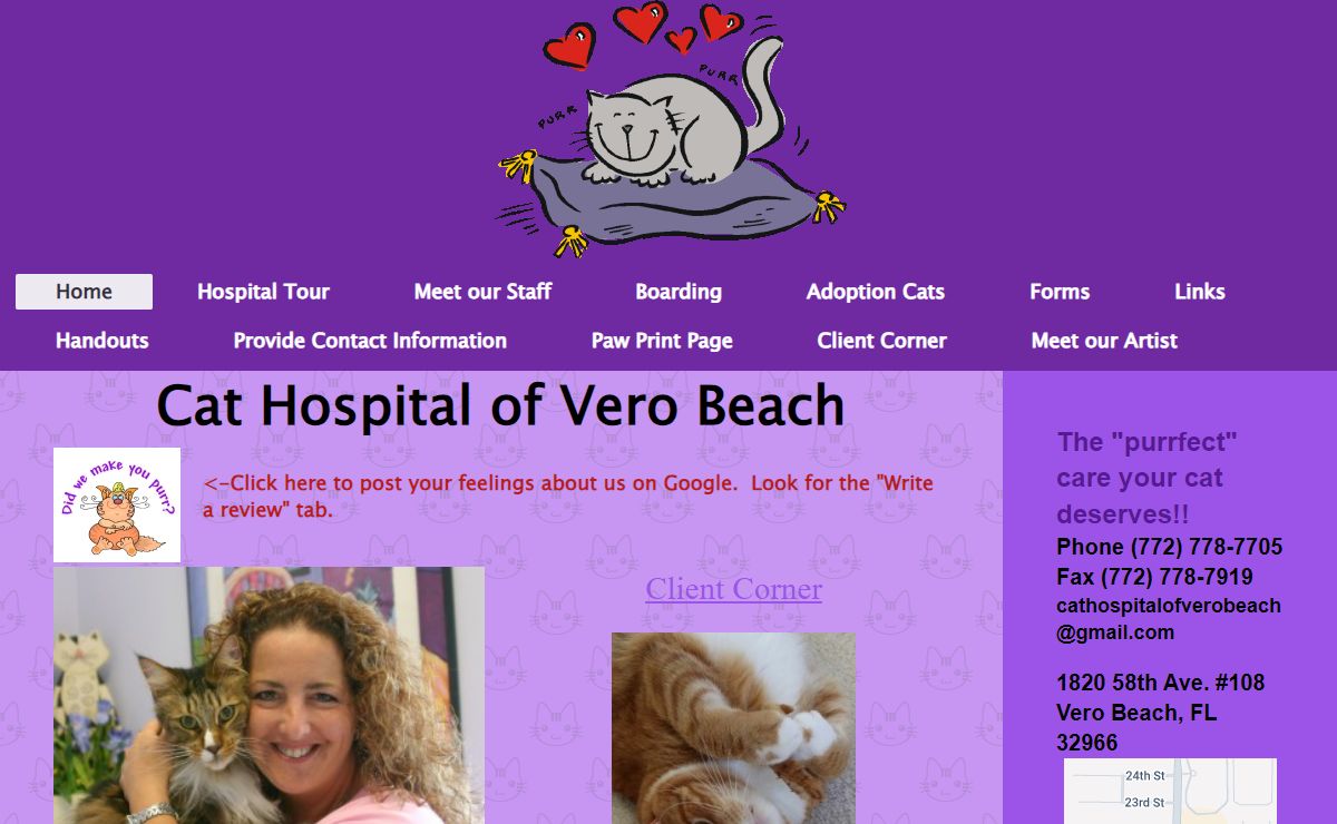 Cat Hospital of Vero Beach - Veterinary care for cats - Home