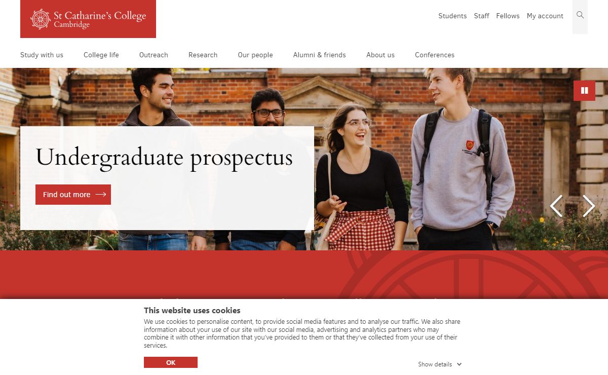 Welcome to St Catharine's | St Catharine's College, Cambridge