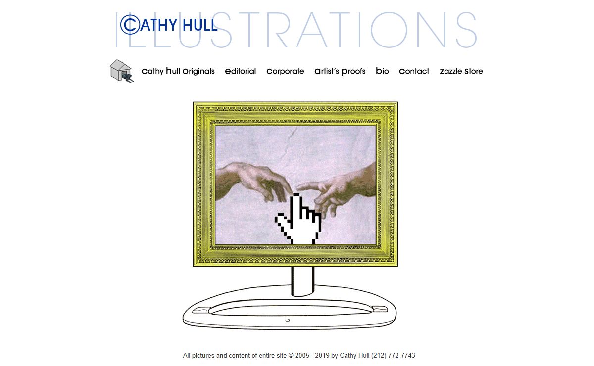 Home - Cathy Hull Illustrator - Illustrations for Magazines, Newspapers, and Greeting Cards - (212) 772-7743