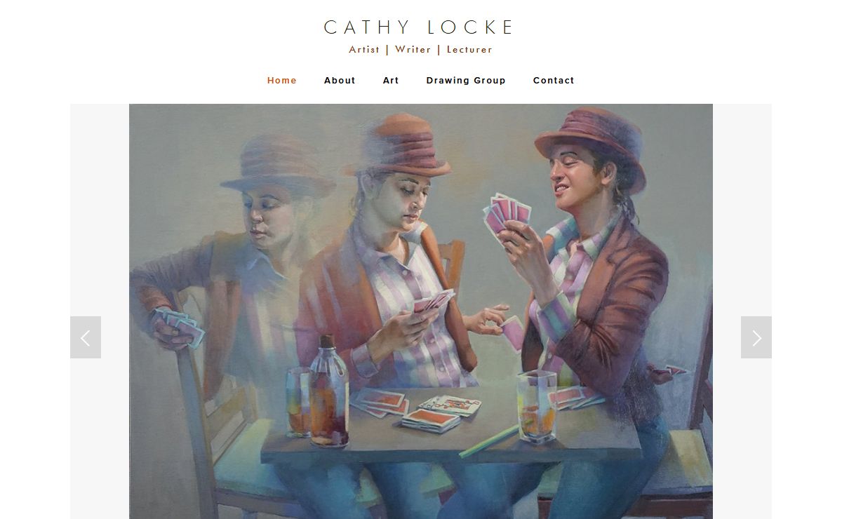 Fine Art Oil Paintings by San Francisco-based artist Cathy Locke