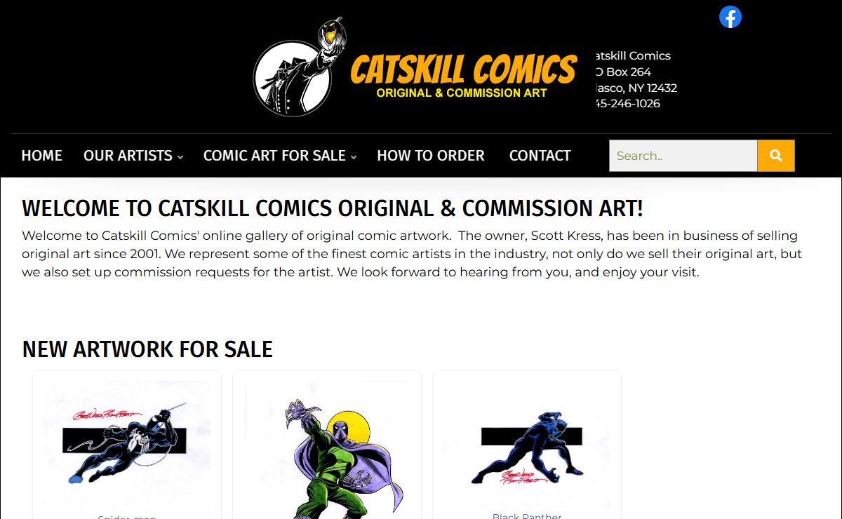 Catskill Comic Art | Original Comic Art For Sale